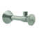Round Handle Angle Stop Valve, 1/2" Copper Sweat x 3/8" OD Compression Outlet