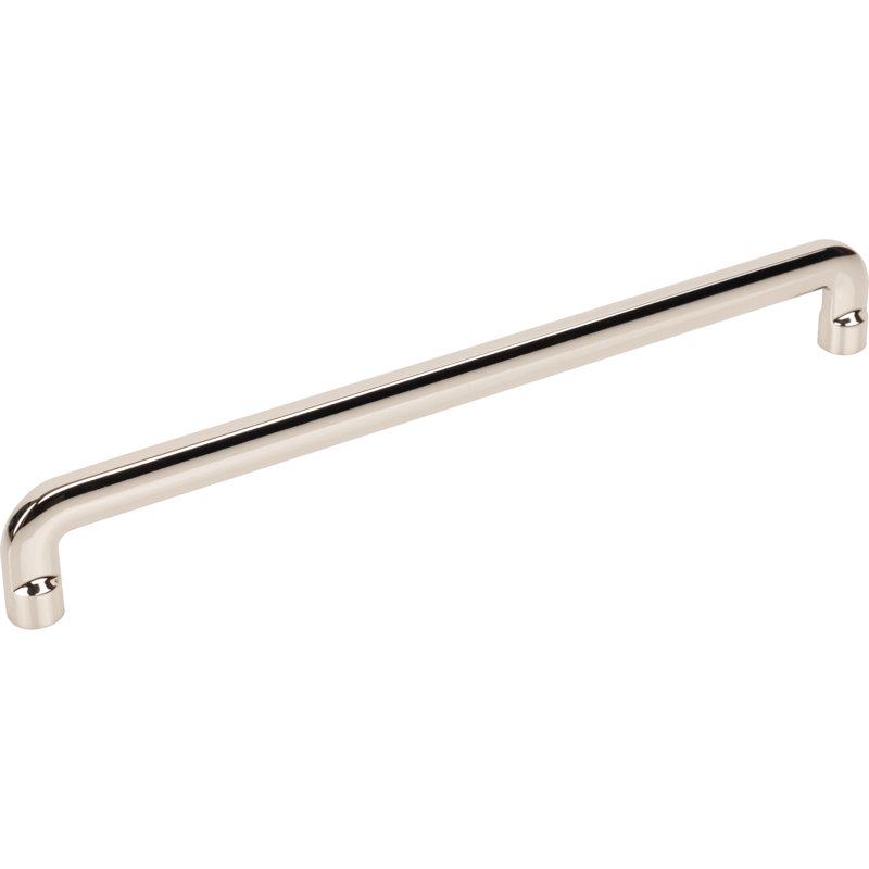 Hartridge Bar pull, Polished Nickel, 8 13/16" Center to Center