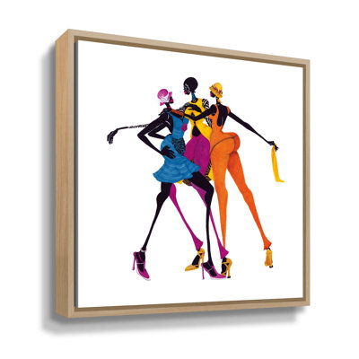 Hips, Hips, Hips by Shan sKelly Print on Canvas