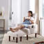 Canapé, chaise simple et repose-pieds-1572890311