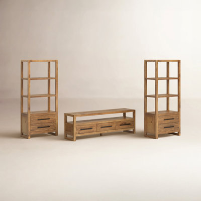 Modica 127" Pine Entertainment Center
