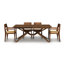 Exeter 48" Fixed Solid Wood Dining Table-81263423-81263428