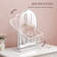 Deandrae Metal Round Floor Mirror