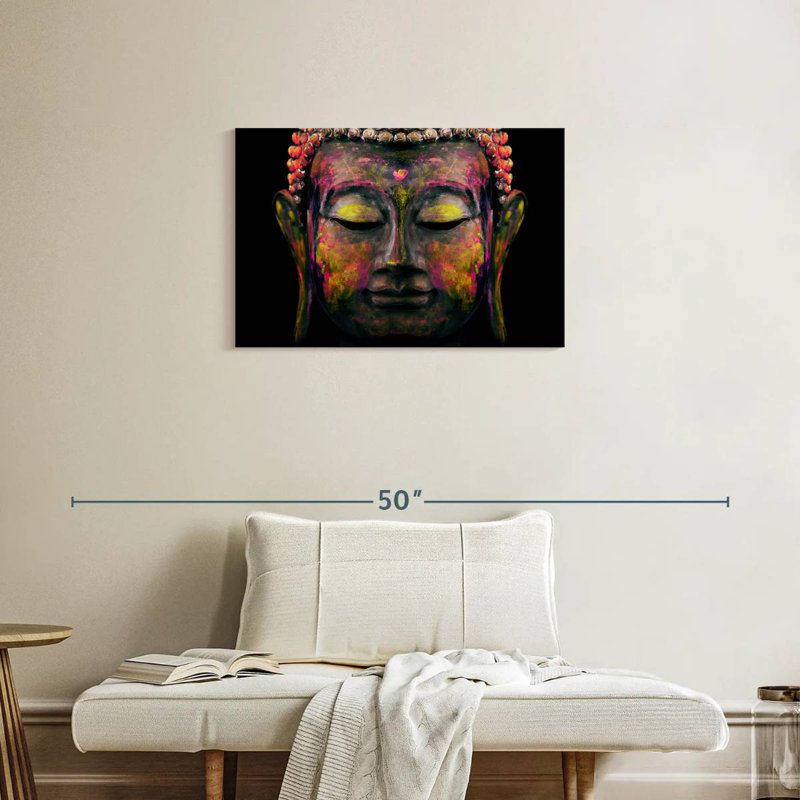 Bouddha unique Adella, H 20 po x l 30 po