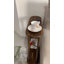 Table d'appoint ovale en bois massif, table de bout mince, petite table basse (châtaignier, grande)