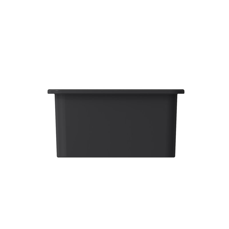 18'' L Kitchen Sink, Matte Dark Gray