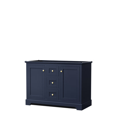 Base de meuble-lavabo double 47,25 po Avery seulement