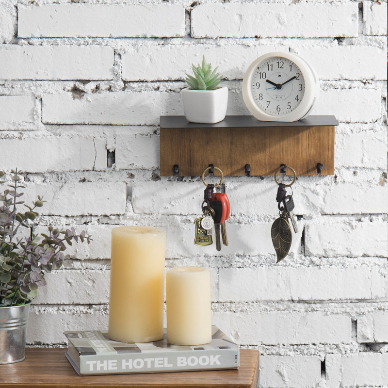Wall Key Organiser with Key Hooks