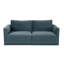Clairah Misty Blue Modular Loveseat-1175731791