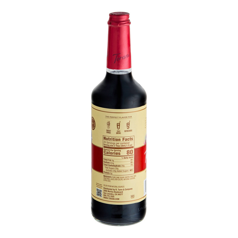 Bouteille en verre 750 ml Torani