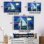 Amarre - ensemble d'art mural bateau-108456530-108456524