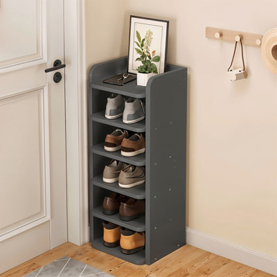 6 Pair Shoe Rack
