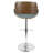 Palmona Adjustable Bar Stool with Rounded T Footrest (Set of 3)-100758014