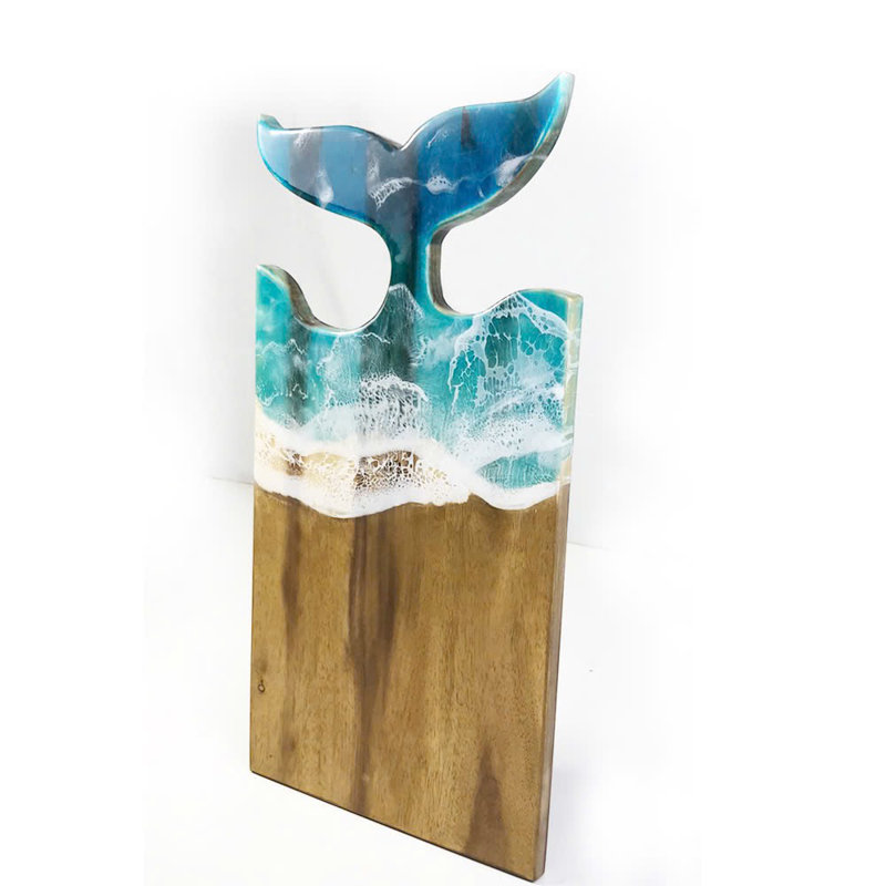 Vwoox Acacia Mermaid Board With Ocean Waves