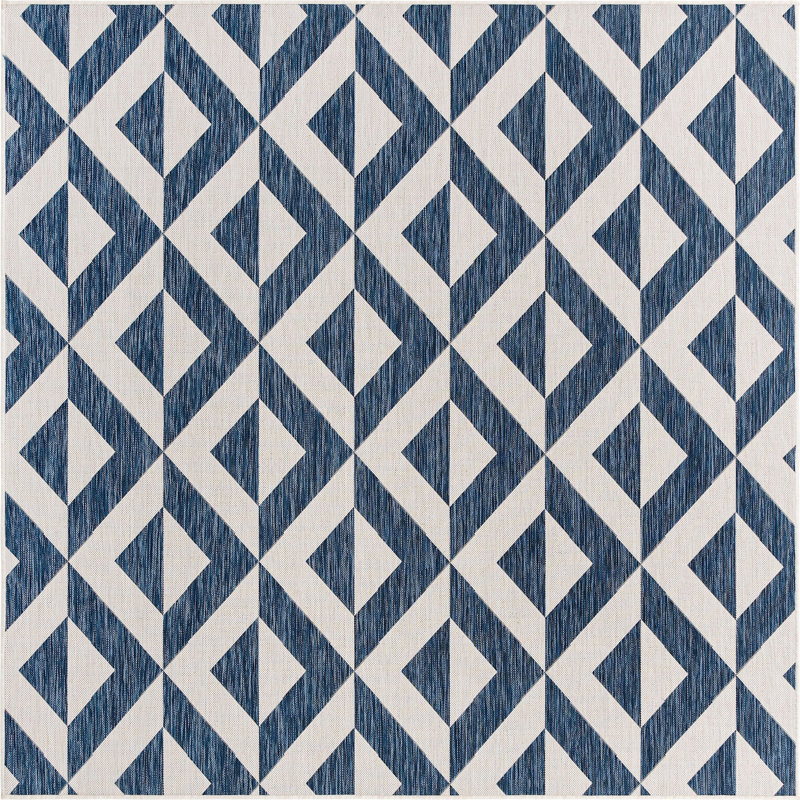 Tapis extérieur kaki, Carré 7 pi 10 po