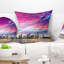 Cityscape New Orleans Building and Skyscrapers Pillow-29456485-29456489