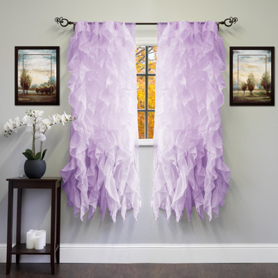 Fulda Semi Sheer Curtain Single Panel
