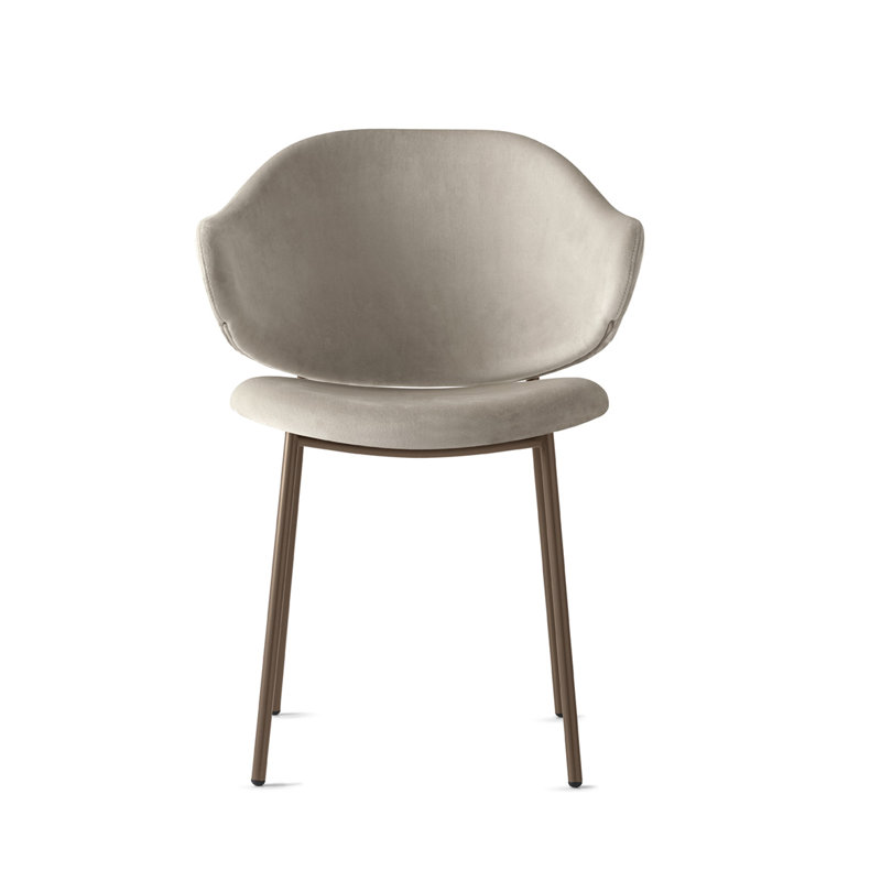 Chaises Holly, Bronze mat, Sable de Venise