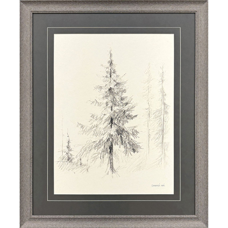 Elegant Pine II Framed Art
