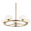 Pim 5 - Light Wagon Wheel Chandelier-535719833