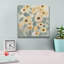 «Epez Graffiti» «Breezy Flowers 2» par Silvia Vassileva, art mural sur toile, 12 po x 12 po