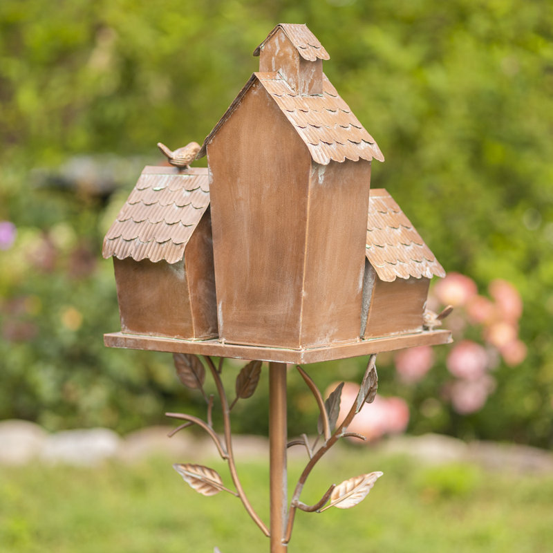 73.75'' H x 13.75'' W x 12.25'' D Weather Resistant Birdhouse