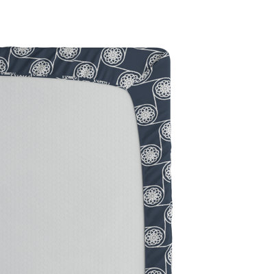 Microfiber Geometric Fitted Sheet