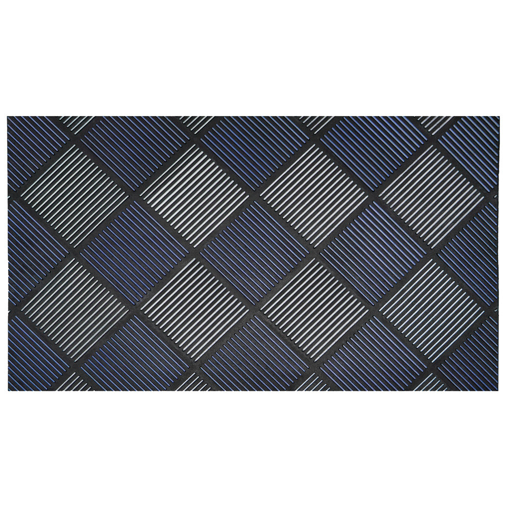 Non-Slip Geometric Indoor Doormat