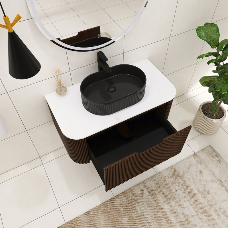 Meuble-lavabo mural 36 po avec lavabo 36 po