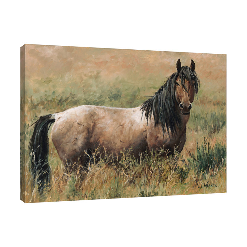 «Hot Shot» par Valerie Warner - reproduction sur toile tendue, H 18 po x l 24 po x P 1,5 po
