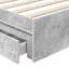  Bed Frame With Drawer Sonoma Oak 75 X 190 Cm Engineered Wood-1394221320-1394221333