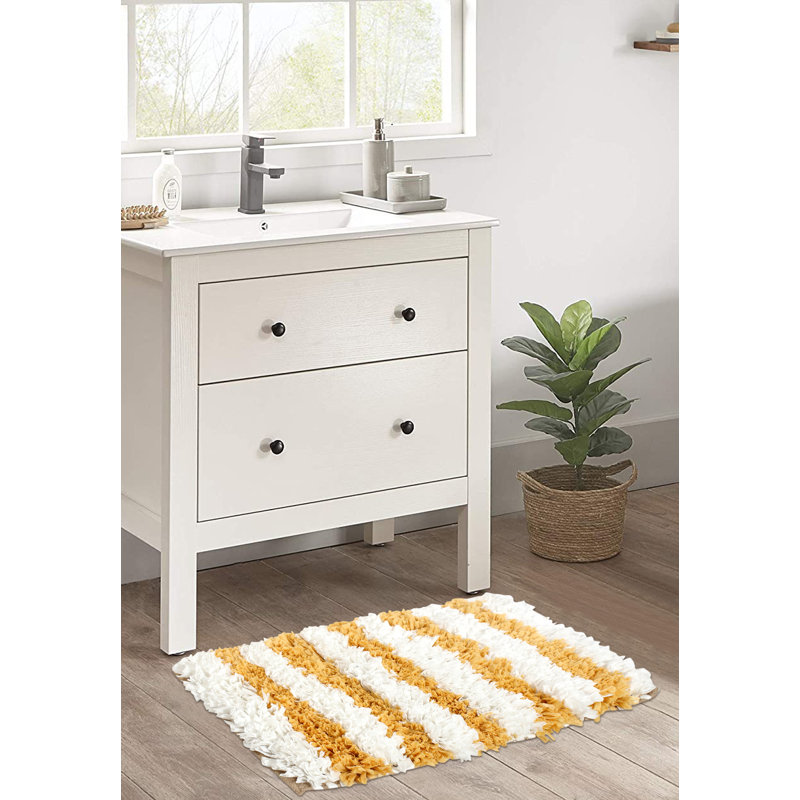 Ensemble de tapis de bain Ambera, Simple - L 20 po x l 17 po, Beige