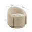 Fauteuil d'appoint tonneau pivotant Pierre-756973302