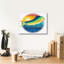  «Dolphin Fish Illustration» par Flyland Designs, art mural sur toile, 16 po x 12 po-893722141