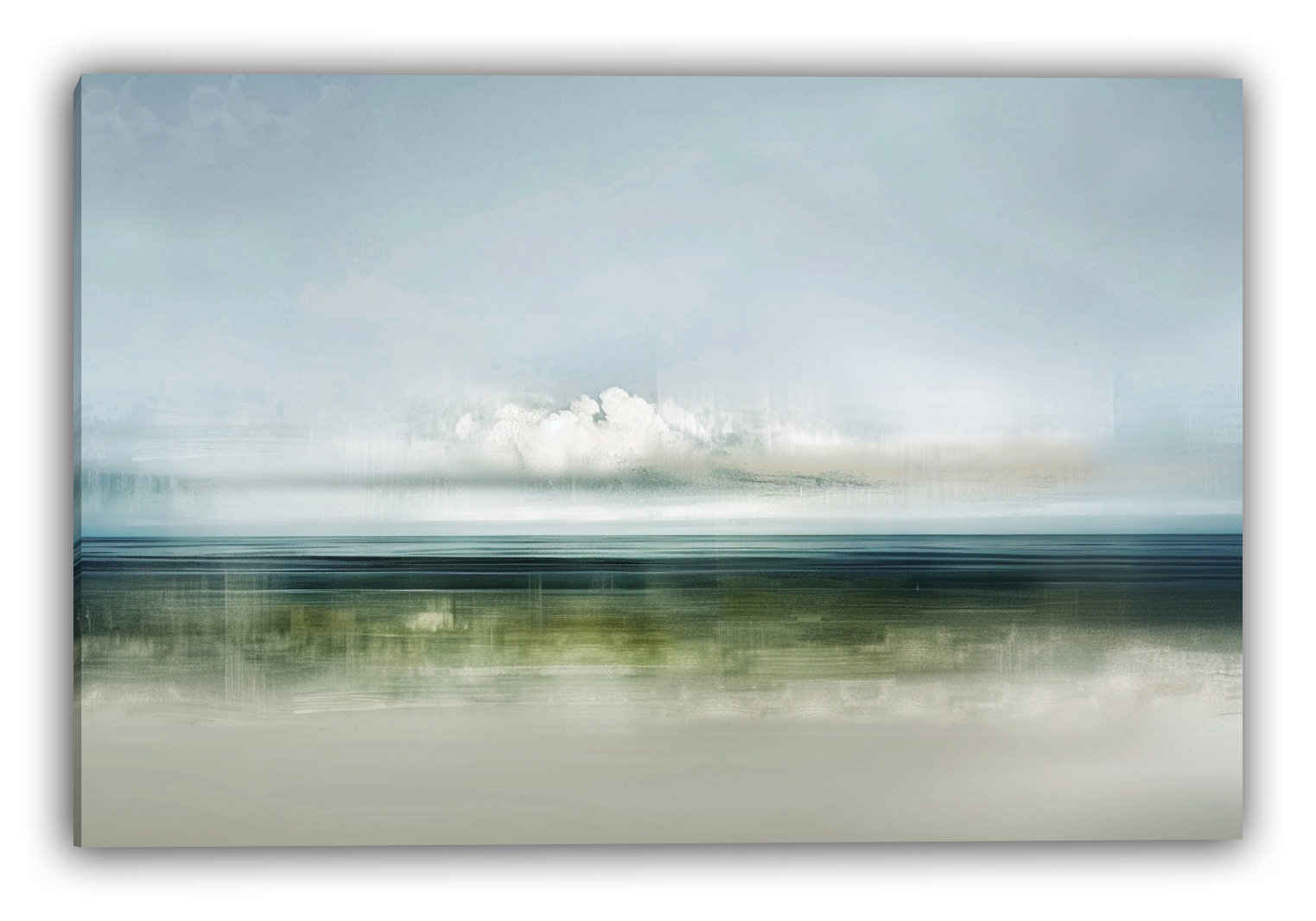 Highland Dunes Open Harbor Wrapped Canvas Wall Art | Wayfair