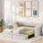 Twin Xl Size Upholstered Daybed With Two Drawers