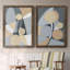 Millenium I - ensemble de 2 peintures sur toile encadrées-44697844-44697846