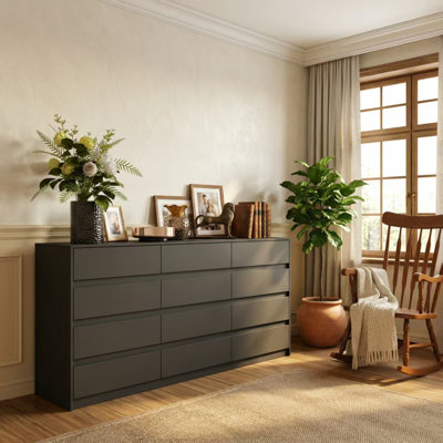 Commode 12 tiroirs Rhue