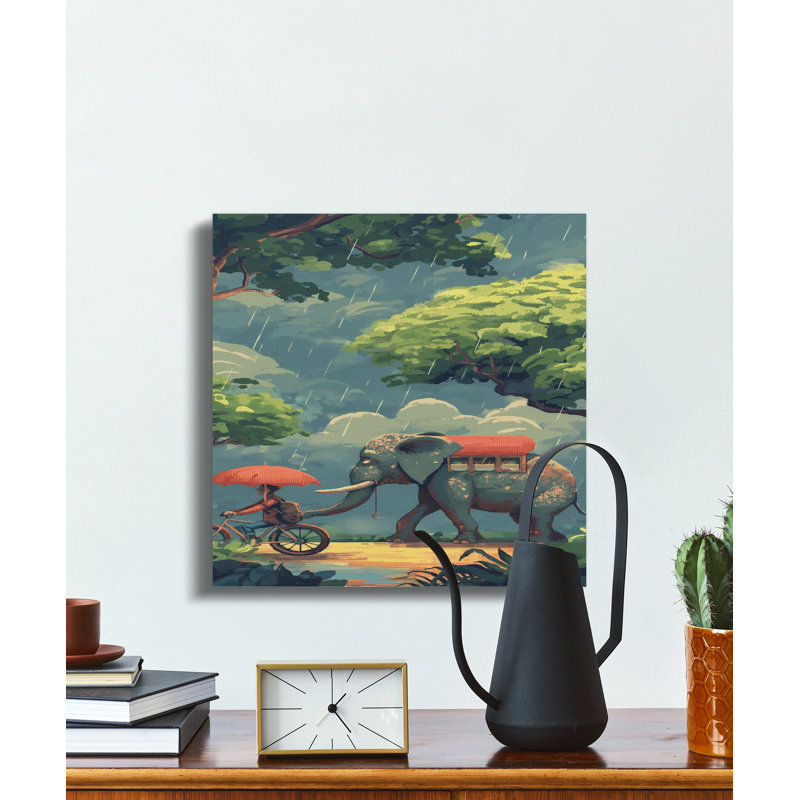 Rivero Wrapped Canvas Print Set, 24x24