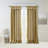 Twist Tab Lined Window Curtain Panel 50x84"