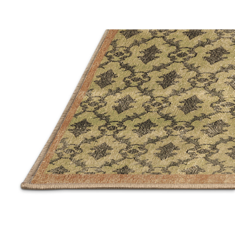 Tapis brun traditionnel Traditional 2447, Rectangle 2 pi x 3 pi