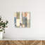 Beige Blocks I Canvas Abstract Print by Oliver Gal, Black Frame, 12 x 12-611763987-611763994