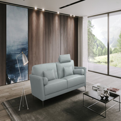 Causeuse en cuir Tussio Watery