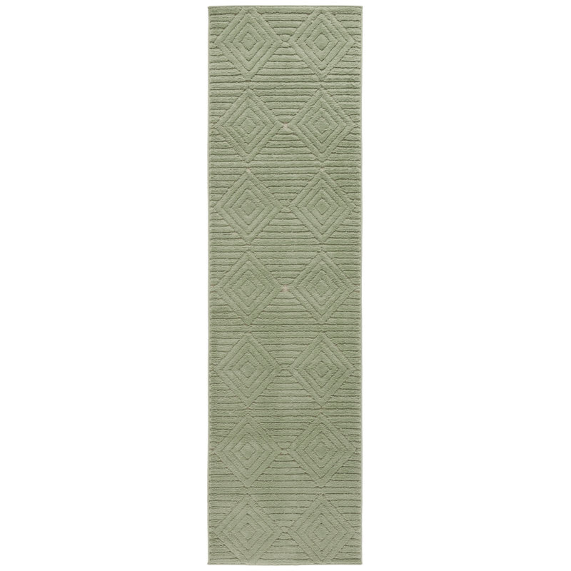Dosher Performance Solid Color Rug, Runner 2'2" x 6'