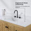 Ensemble de meuble-lavabo simple avec comptoir Juriah 49