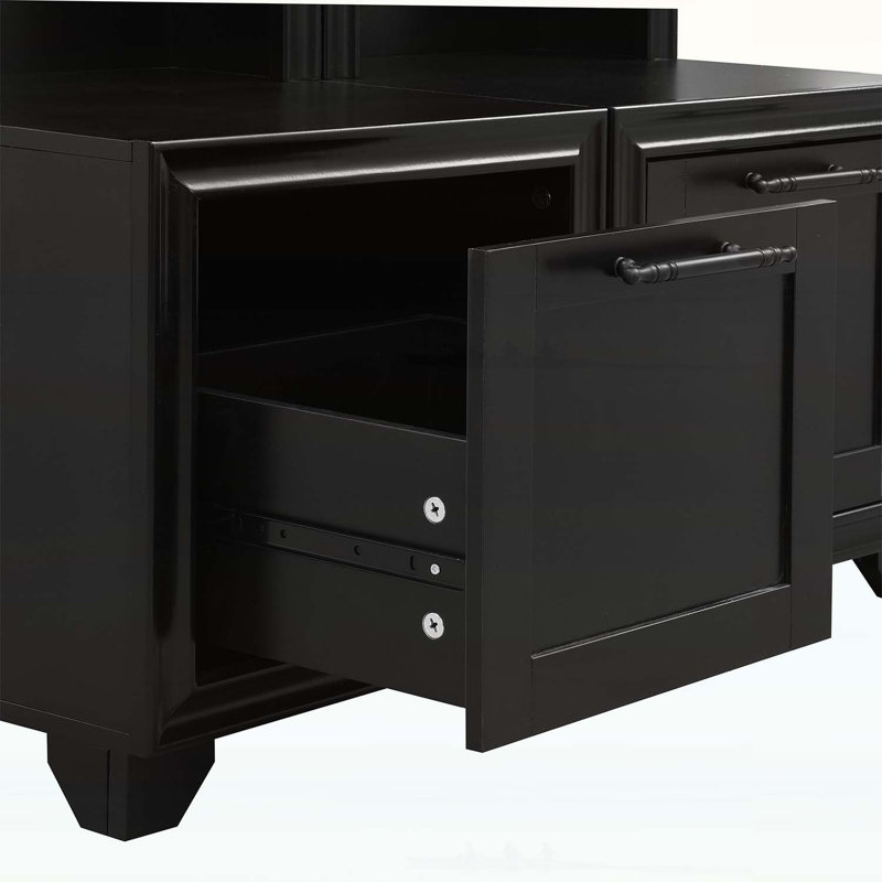 Ensemble de portemanteau polyvalent avec un design exquis et des options de rangement pratiques pour la maison, Noir