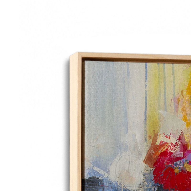 Reproduction d'art sur toile par Some Somelingling may occur, Cadre flottant sans passe-partout, Tanné, H 48 po x l 32 po
