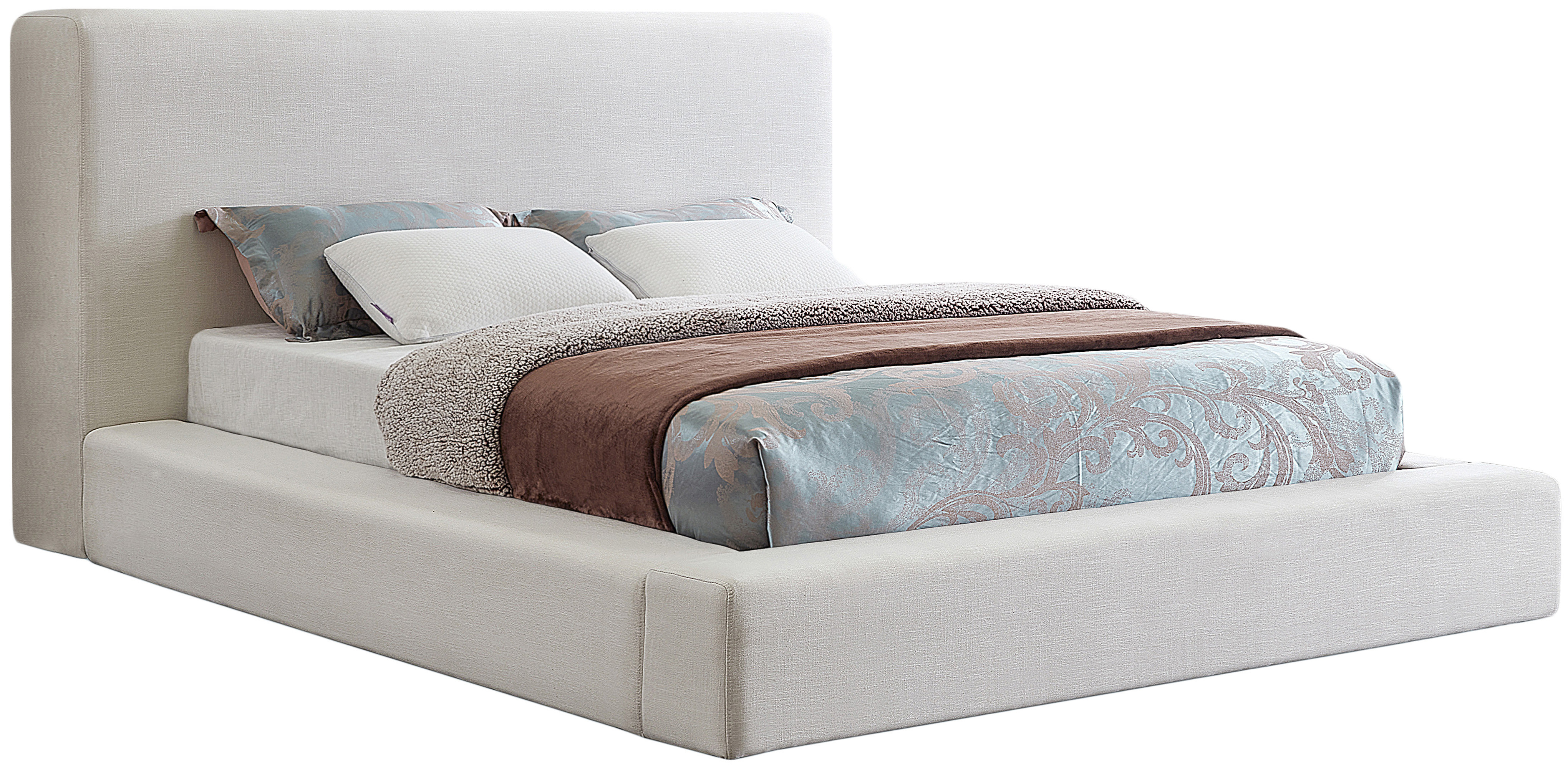 Wrought Studio Ishia Upholstered Platform Bed & Reviews Wayfair