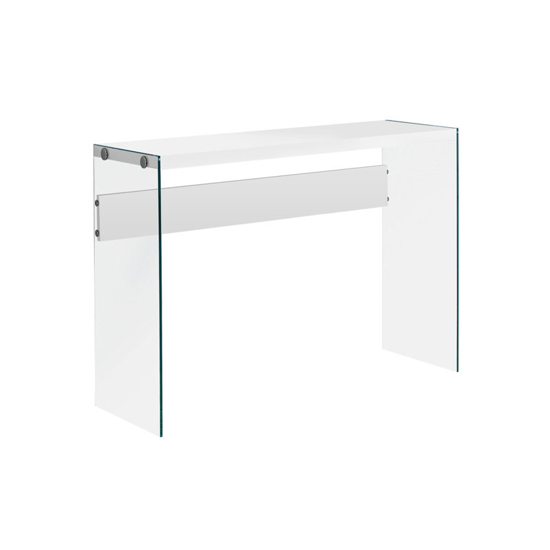 Table d'appoint, console, vestibule, étroit, canapé, White