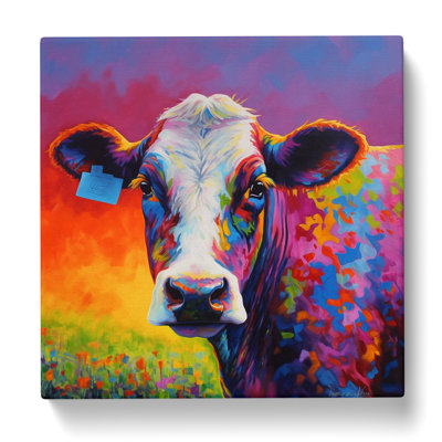 Cow Colour Field Painting No.3 - Print